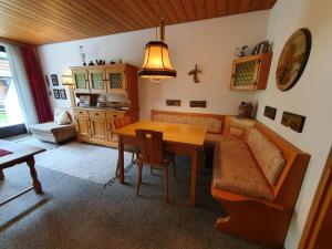 Χώρος καθιστικού στο Apartment Metzger - Steinbock Lodges