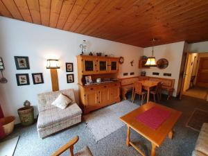 Χώρος καθιστικού στο Apartment Metzger - Steinbock Lodges