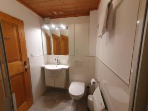 Ένα μπάνιο στο Apartment Metzger - Steinbock Lodges