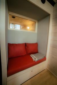 Posezení v ubytování Salla Wilderness Lodges
