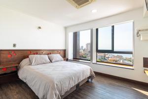 Postel nebo postele na pokoji v ubytování Hotel Boutique Ossido Nero