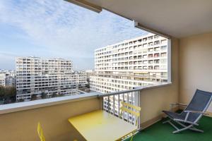 Balkón alebo terasa v ubytovaní Le Lounge - 2 chambres avec parking