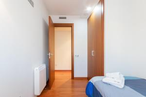 Posteľ alebo postele v izbe v ubytovaní Sant Sebastià Moderno apartamento a 100 metros de la playa