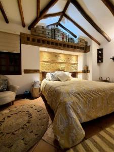 Кровать или кровати в номере BETANIA Hotel Y Café