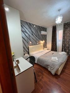 Krevet ili kreveti u jedinici u okviru objekta Hotel Como