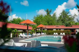 Bazén v ubytování Fantasy Island Beach Resort and Marina - All Inclusive nebo v jeho okolí