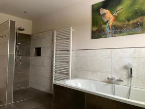 Koupelna v ubytování Ferienwohnung-Kroeger-I