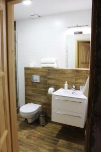Łazienka w obiekcie Apartamenty Pod Niedźwiedziem I