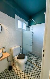 Koupelna v ubytování Mimosa House