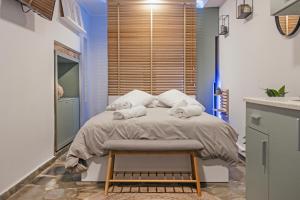 Voodi või voodid majutusasutuse Casetta @Old Town Corfu toas