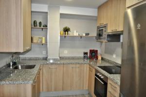 Kuchyň nebo kuchyňský kout v ubytování III Apartamento junto a PLAZA MAYOR
