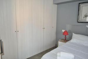 Postel nebo postele na pokoji v ubytování III Apartamento junto a PLAZA MAYOR