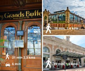 Fotografia z galérie ubytovania Le Spacieux Anatole, T3 bis, centre ville Narbonne v destinácii Narbonne