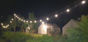 Lys I dalen resort&camping外面的花园