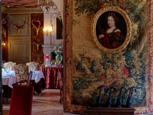 Relais & Château Louise de La Vallière的休息区