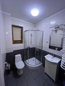 Kúpeľňa v ubytovaní Beskidzka 25a