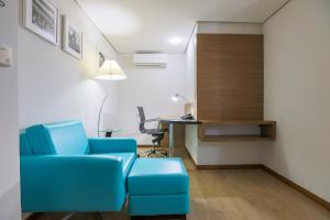 Χώρος καθιστικού στο Radisson Hotel Belém