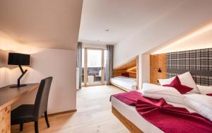 Postel nebo postele na pokoji v ubytování Hotel Lener