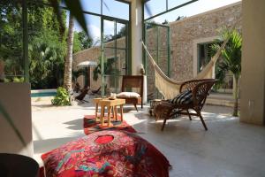 Posezení v ubytování Nuik Casa Tropical