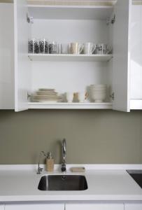 Kuchyň nebo kuchyňský kout v ubytování LuxSL Lux Style of Life 7