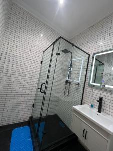 A bathroom at Bricks Residence