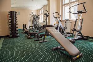 Fitness centrum a/nebo fitness zařízení v ubytování Hotel Vacek Pod Věží