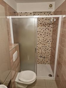 Kúpeľňa v ubytovaní Apartment Mali Losinj 3441c