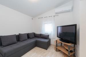 Televízia a/alebo spoločenská miestnosť v ubytovaní Apartment Banic