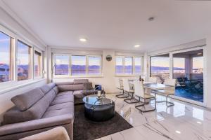 Część wypoczynkowa w obiekcie Apartment Losacker