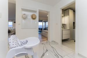 Kuchnia lub aneks kuchenny w obiekcie Apartment Losacker