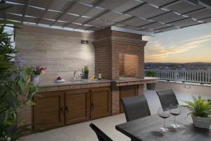 Balkón nebo terasa v ubytování Apartments Vista Exclusive