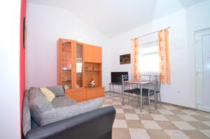 Kuchyň nebo kuchyňský kout v ubytování Apartments Brandis