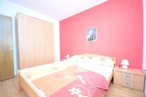 Postel nebo postele na pokoji v ubytování Apartments Brandis