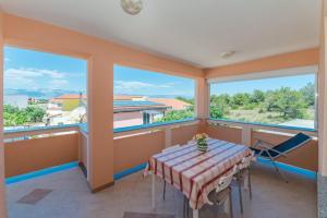 Balkón nebo terasa v ubytování Apartments Hudic