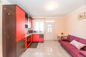 Posezení v ubytování Apartments Hudic