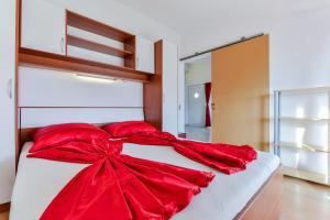 Posteľ alebo postele v izbe v ubytovaní Apartments Trk