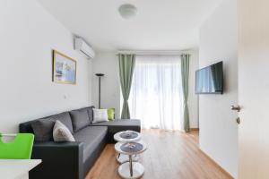 Μια τηλεόραση ή/και κέντρο ψυχαγωγίας στο Apartments Medved