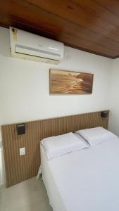 Cama o camas de una habitación en Flat 705 Villa Hipica Gravata PE