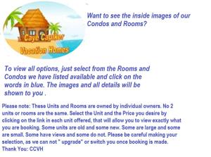 a poem about a vacation home with a picture of a house at Beach Club Condos at Popeyes in Caye Caulker