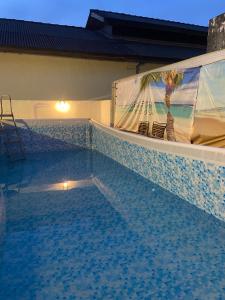 Bazén v ubytování Melaka Beach Villa C Type nebo v jeho okolí