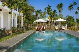 Πισίνα στο ή κοντά στο Green Areca villa