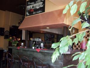 The lounge or bar area at Fritzis Art Hotel