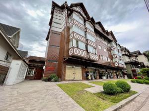 El edificio en el que está el departamento