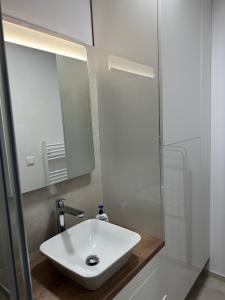 Ein Badezimmer in der Unterkunft Apartmán Ďumbier Wellness