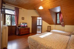 Postel nebo postele na pokoji v ubytování Hotel Salegg