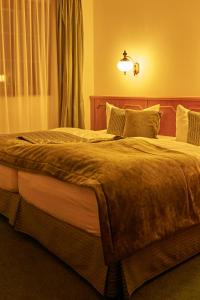 Ліжко або ліжка в номері Showhotel Seerose