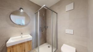 Koupelna v ubytování Sublime modern family apartment of 2 bedrooms