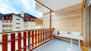 Balkón nebo terasa v ubytování Sublime modern family apartment of 2 bedrooms