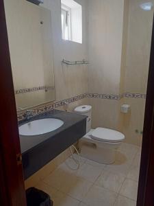 Koupelna v ubytování Trung hoa HOTEL + 23 fotografií