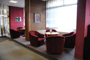Posezení v ubytování Hotel Slezan